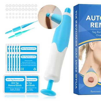 2 IN 1 Auto Micro Skin Tag Remover Device Standard And Micro Skin Tag Removal Kit Adult Mole Wart Remover Face Care Beauty Tools 2