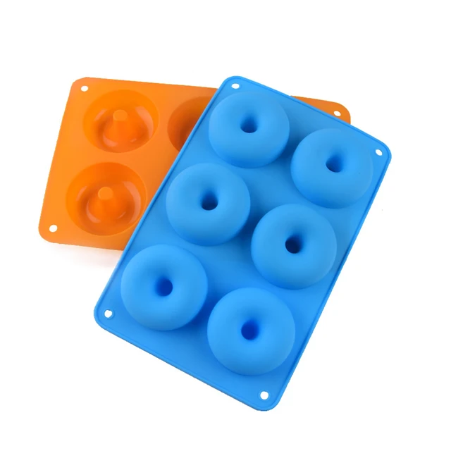 Szilikon Fánk Formák Sütő Serpenyő Nem Tapadós Tészta Csokoládé Torta Desszert Penész Diy Muffin Készít - Image 3