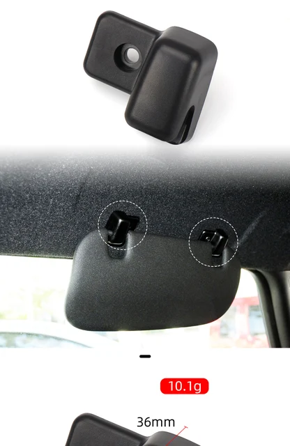 Copertura Visiera Parasole Per BMW Mini R55/R56/R60 (2007-2014) - Sostituzione Specchietto Vanit&agrave;