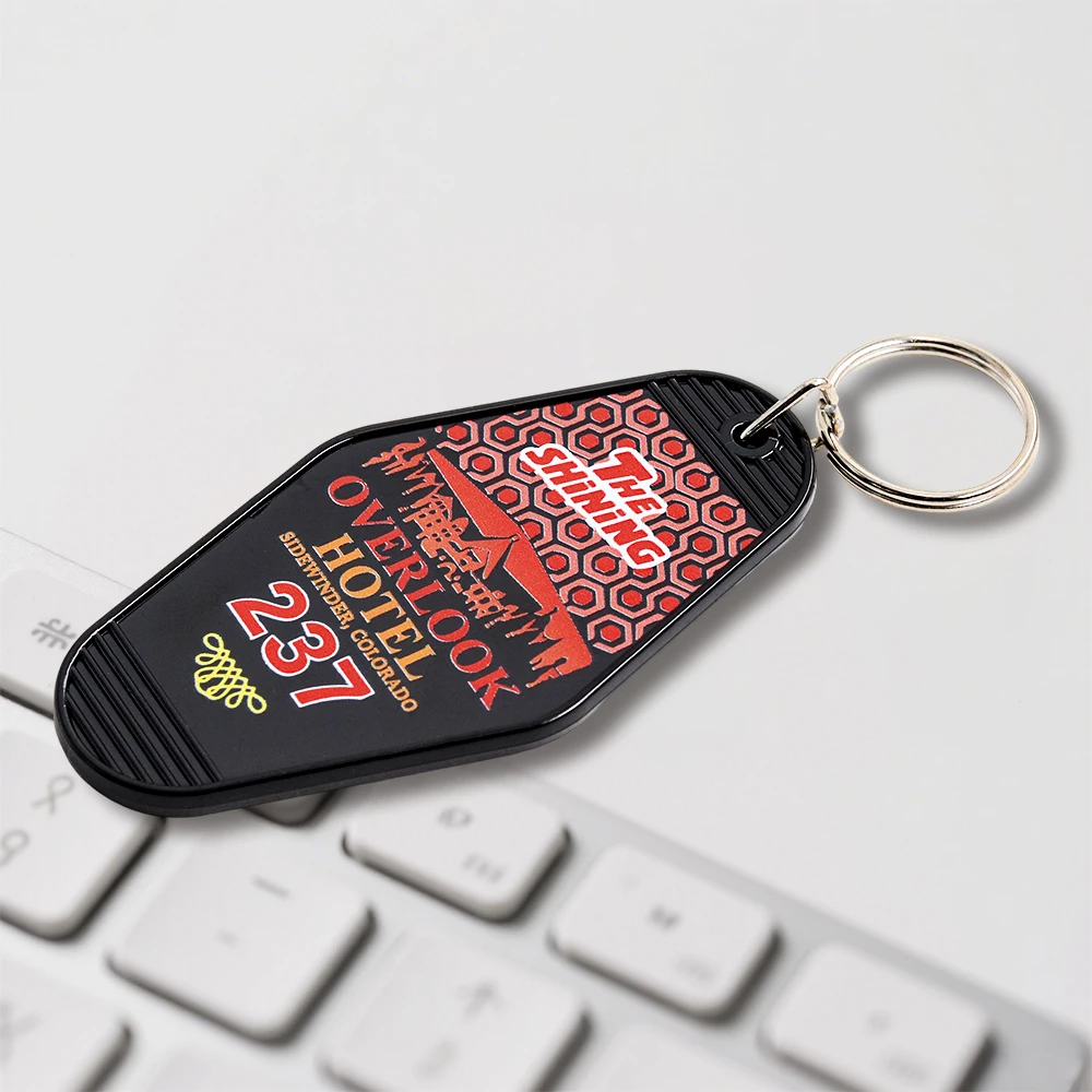 The Overlook Hotel Room 237 Keychain Sidewinder Colorado Key Tag
