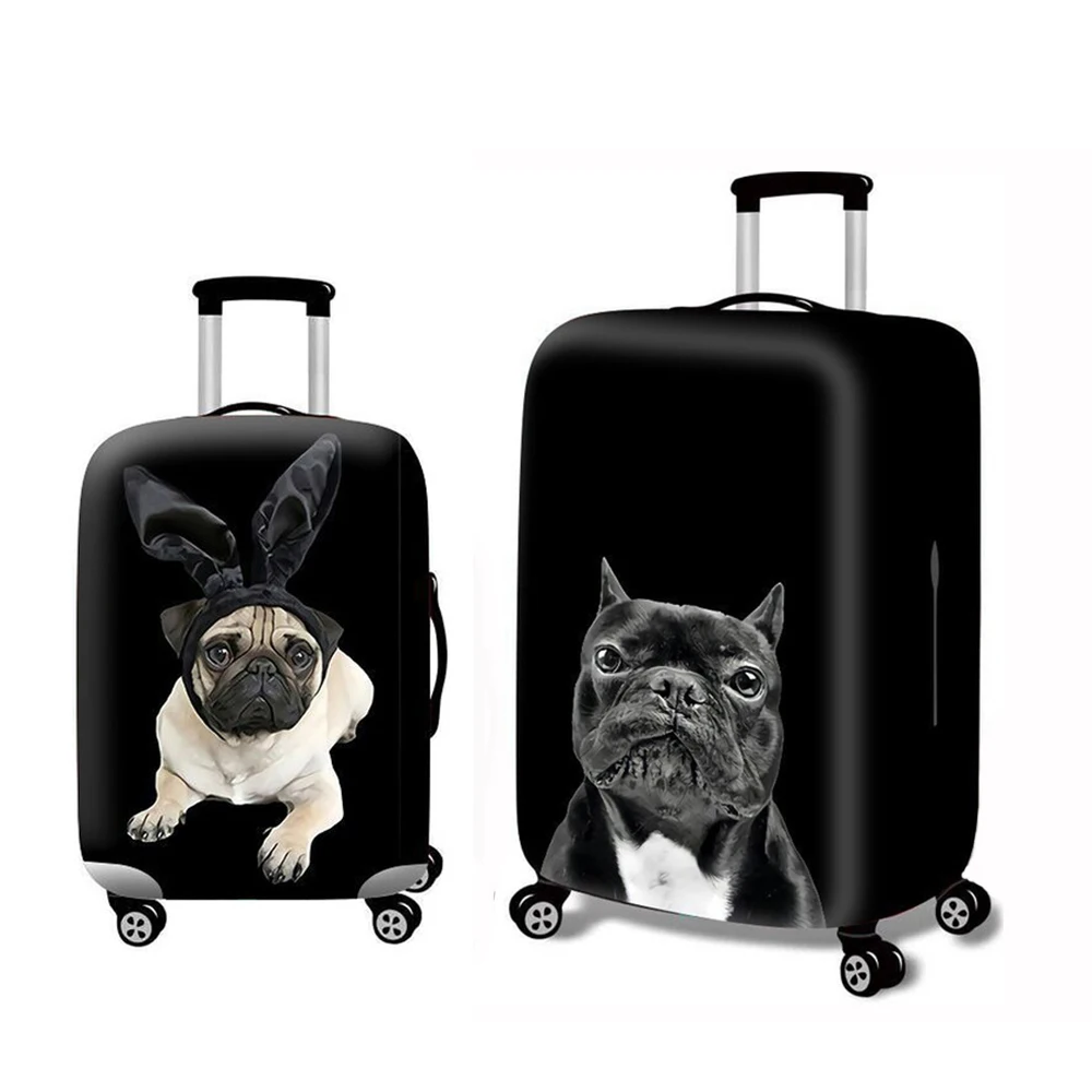 

Animal Pattern Luggage Protective Cover Washable Suitcase Protector Anti-scratch Travel Trolley Cover Fits 18-30 Inch Case