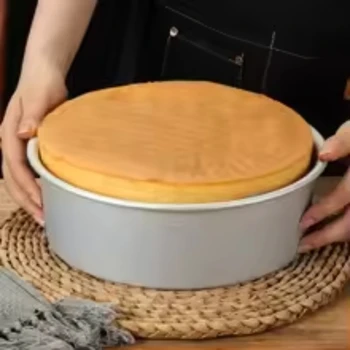 4-8 inch Aluminum Round Cake Bakeware 1