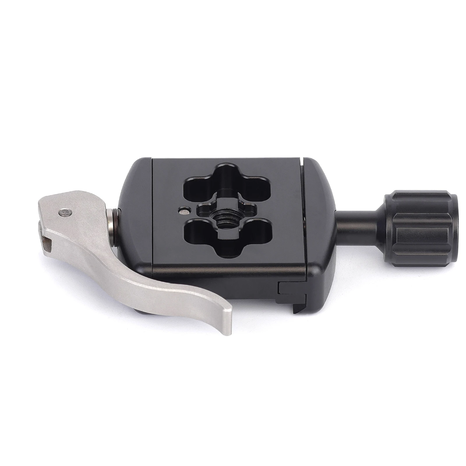 Adattatore morsetto piastra a sgancio rapido QR-50 con livella