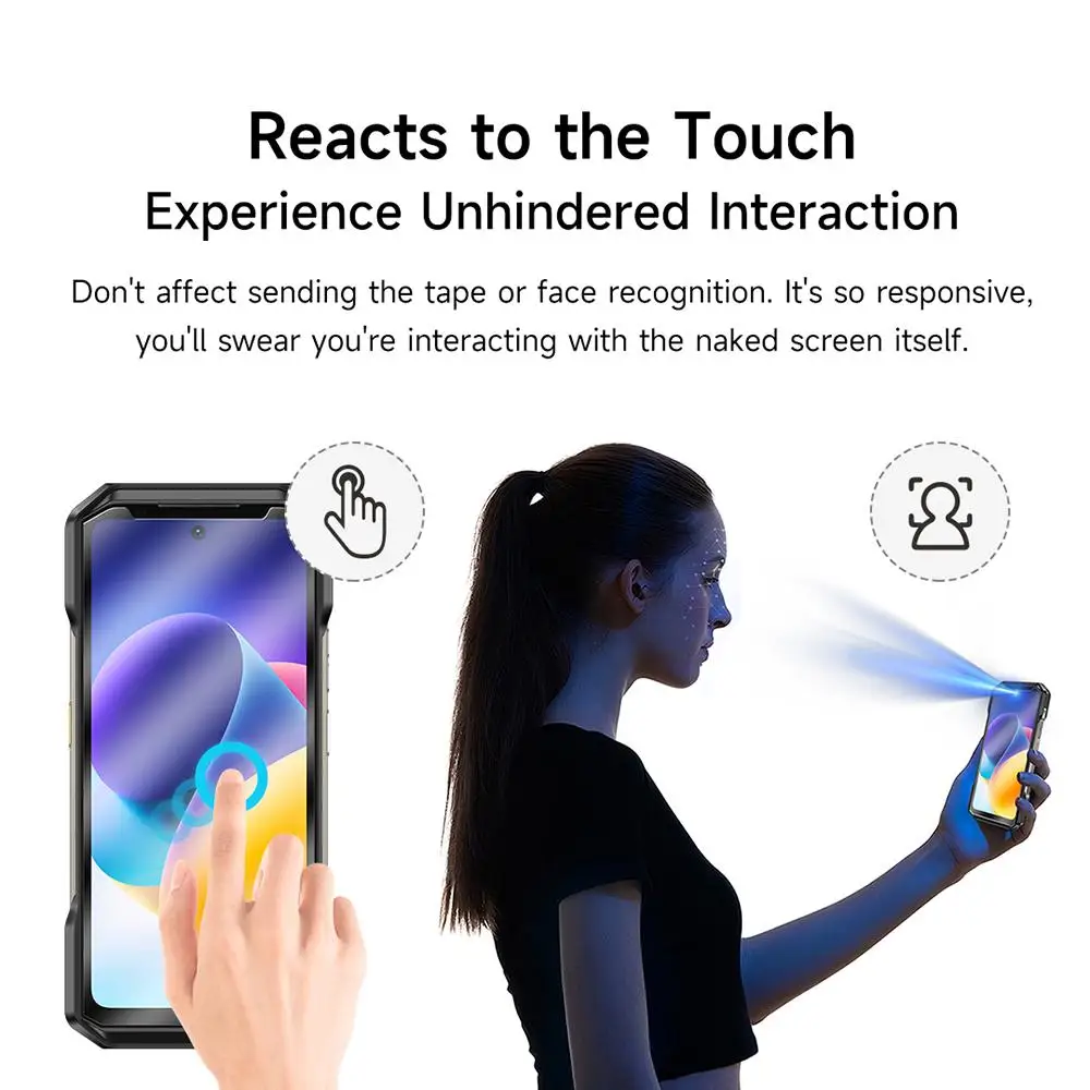 Premium 2PCS Anti-Fingerprint Tempered Glass Screen Protector - HD Clarity & Anti-Scratch
