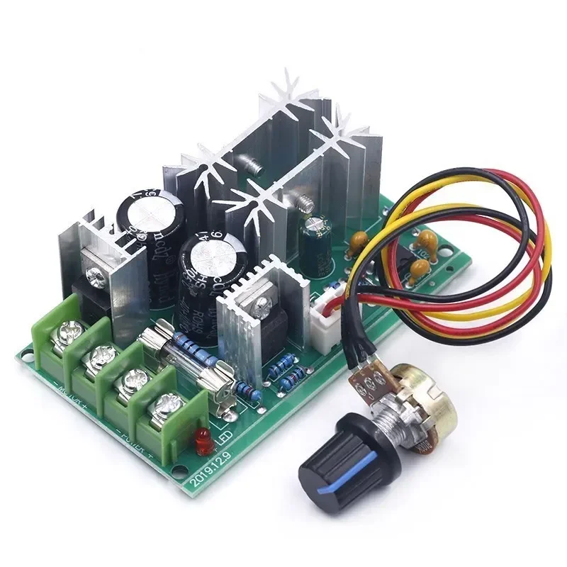 High-Power PWM Motor Speed Controller - 20A Current Regulator, DC10-60V