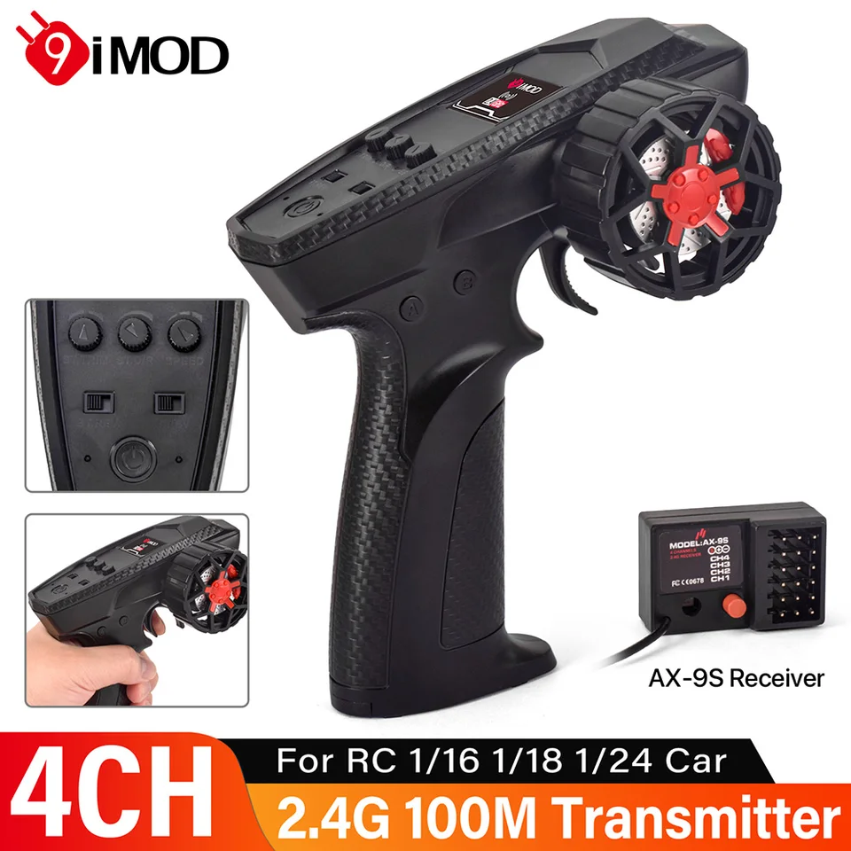 AUSTAR AX6S 2.4G 4CH Wireless Radio Remote di Controllo del AUSTAR AX6S 2.4G 4CH Wireless Radio Remote di Controllo del