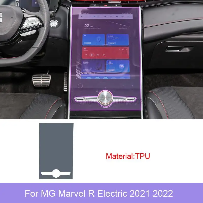 Kaufe Auto-Innenaufkleber, passend für MG Marvel R Electric 2021 2022 2023,  Auto-Schalttafel-Aufkleber, Getriebe-Schutzfolie, Auto-Zubehör