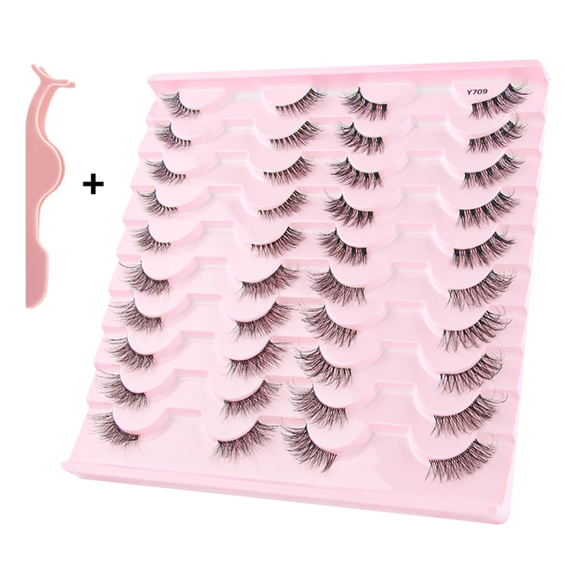 Faux Mink Lashes 3D False Eyelashes for Women
