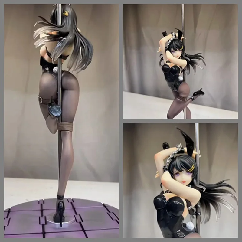 

35cm Sakurajima Mai Sexy Bunny Girl Detachable Pole Dancing Action Figure Anime Figurine Collection Model Doll Toys Gift