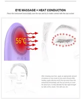 Multi-functional Rotating Face Massager Deep Cleaning Soft Silicone Facial Cleanser Brush Electric Facial Cleansing Brush 2