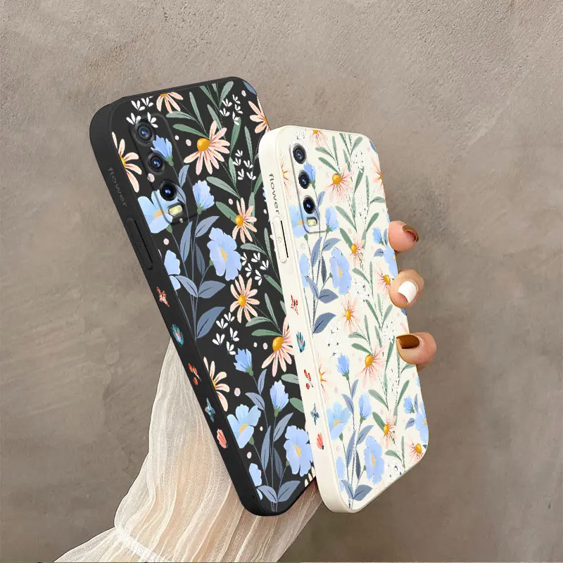 Sunrise Floral Phone Case - Vibrant Botanical Design Cover