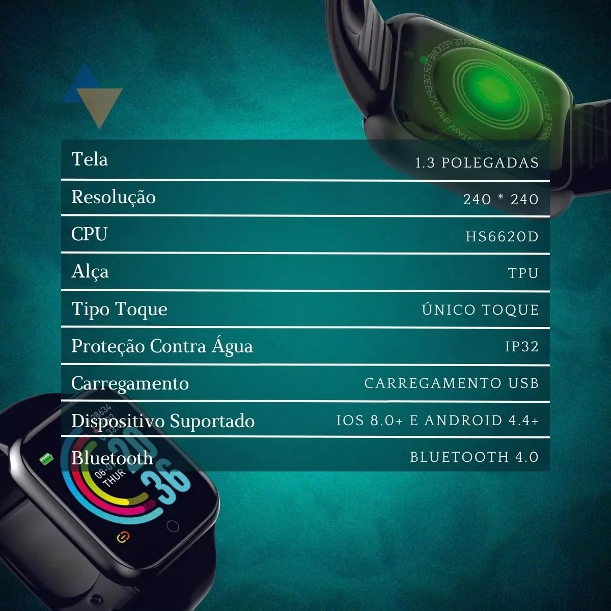 Smart Watch per uomo donna Sport Fitness Tracker contapassi cardiofrequenzimetro Smartwatch cifre orologio da polso 10 pezzi - Image 6