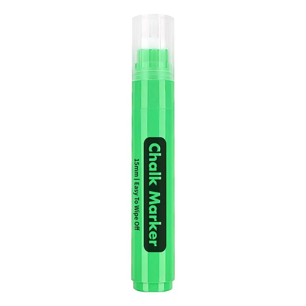 Farbe Kreide Marker 15mm Fenster farbe Marker lösch bare flüssige Kreide Stift für Tafel Zeichen Tafel Aut ofens ter Bistro Glas – Detail 6