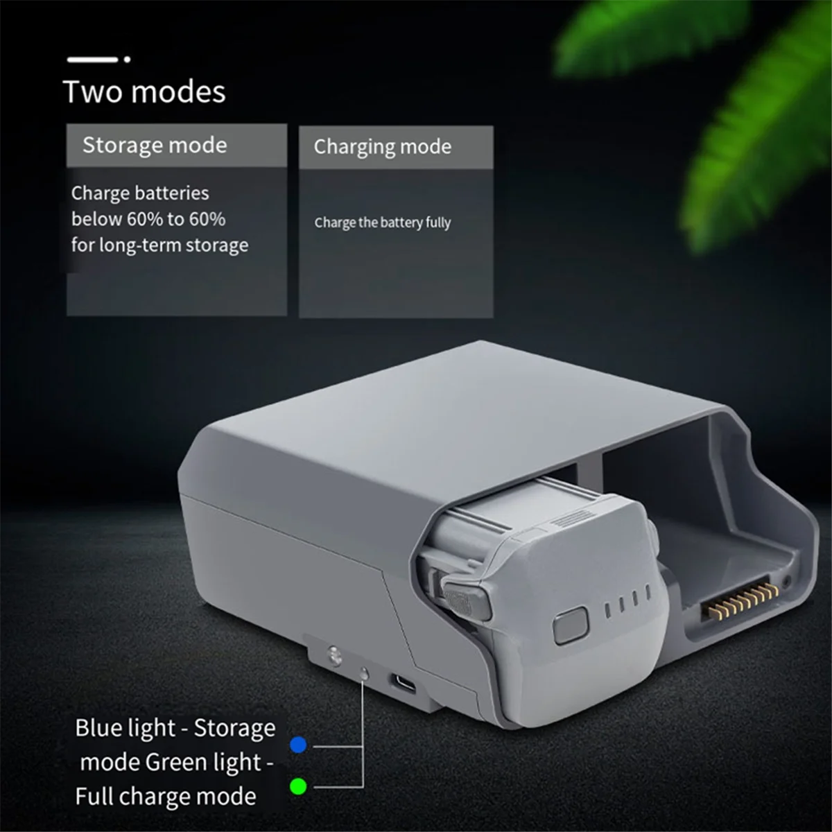 ABAN Air 3 배터리 충전 허브 교체 2방향 충전기는 Air 3 배터리 관리자용 PD 65W PD 100W를 지원합니다.