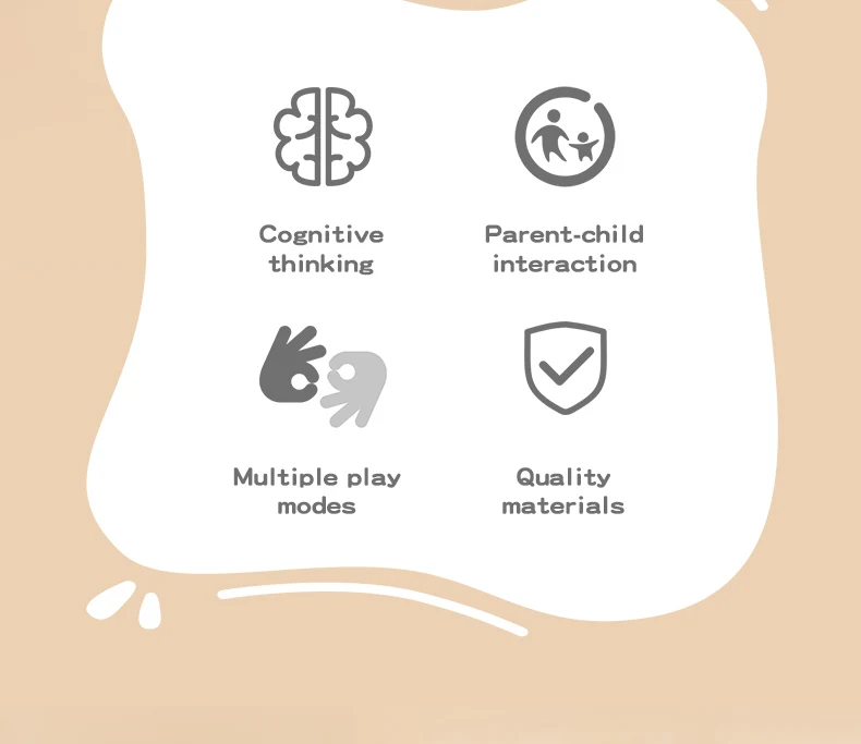 Interaktives Brettspiel für Eltern und Kinder, Spielzeug zur Förderung von Geschicklichkeit und Denkvermögen, Partyspiel_voghion.com