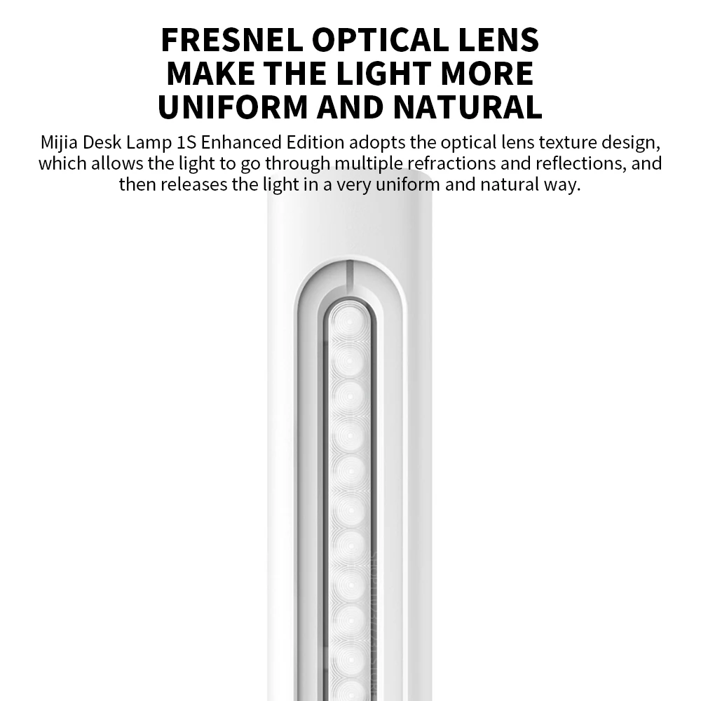 Xiaomi Mijia Table Lamp 1S Enhanced Version Ra95 High Color Rendering Index Support Voice Control Eye Protection Fold Desk Light 3
