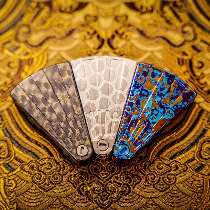 

MOT Titanium Damascene Cupronickel Superconductor Carbon Fiber Fan Push Silder