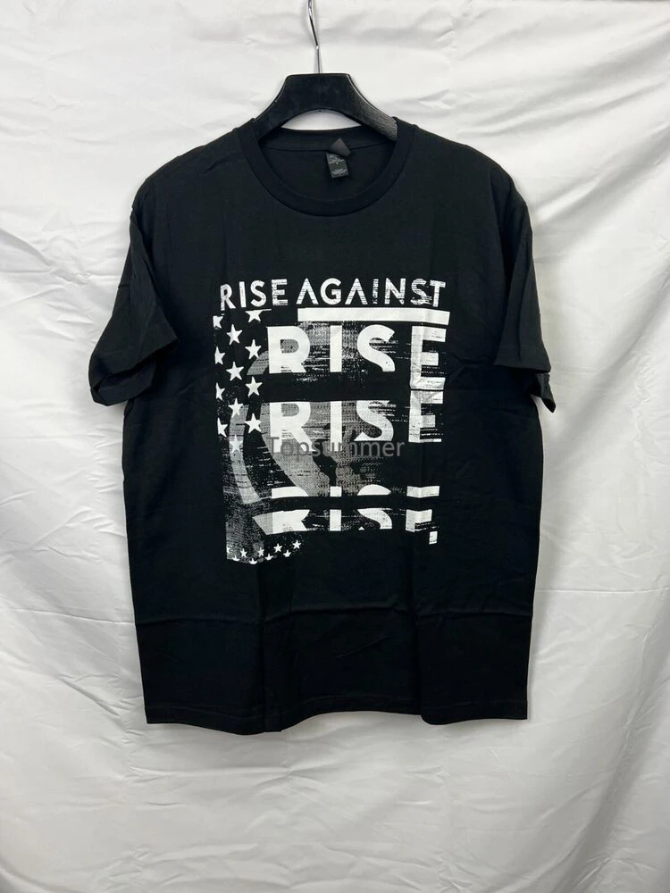 

Rise Against Wolves Mens T-Shirt Tee Large L Band Tour Concert