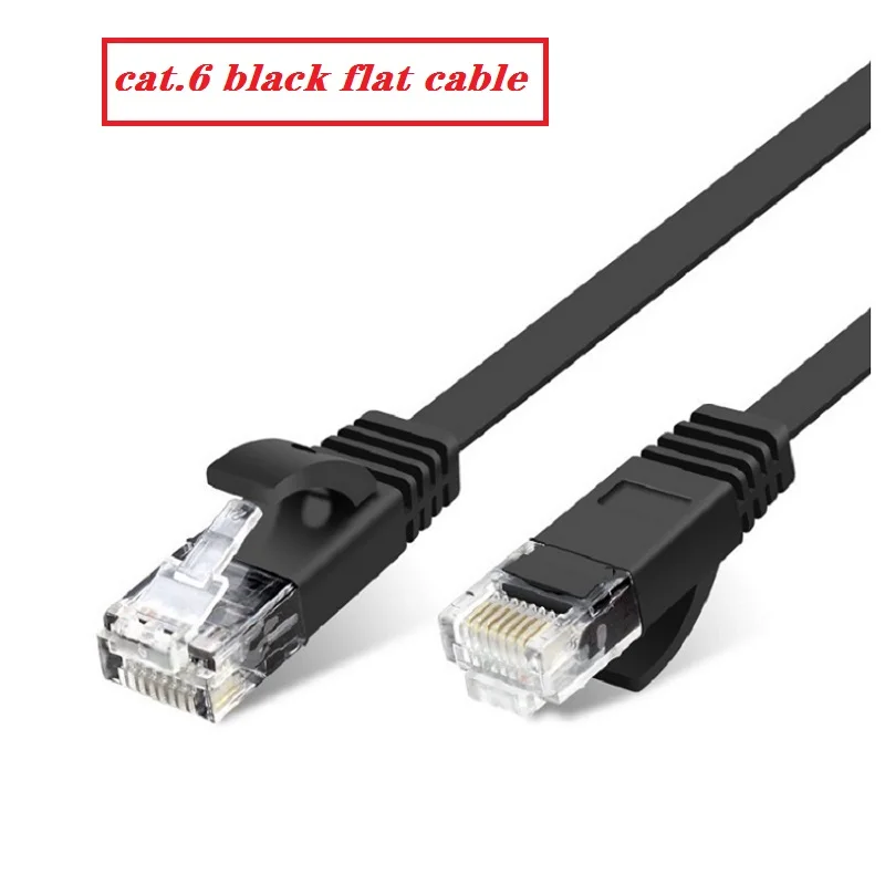 Ethernet Network Cable CAT6 Flat UTP RJ45 Patch LAN 0.25m 0.5m 1m 1.5m 2M 3m 5m 10m 15m 30m