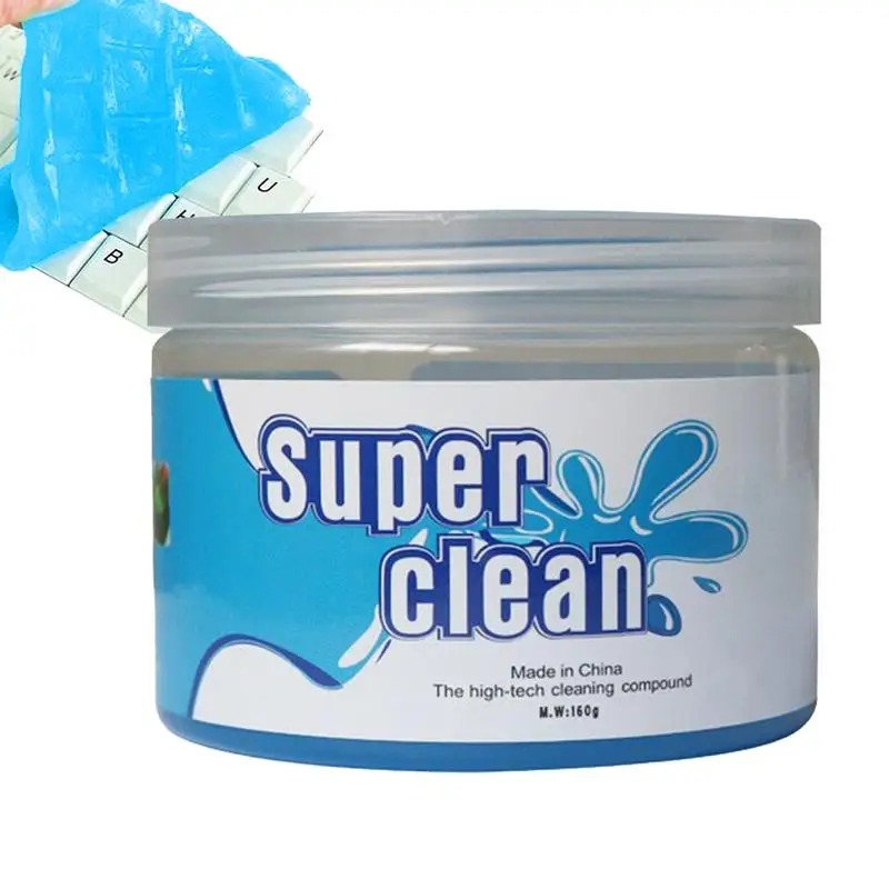 Dust clean clay 160g keyboard cleaner slime toys car cleaning gel mud putty kit for laptop cleanser glue cars part