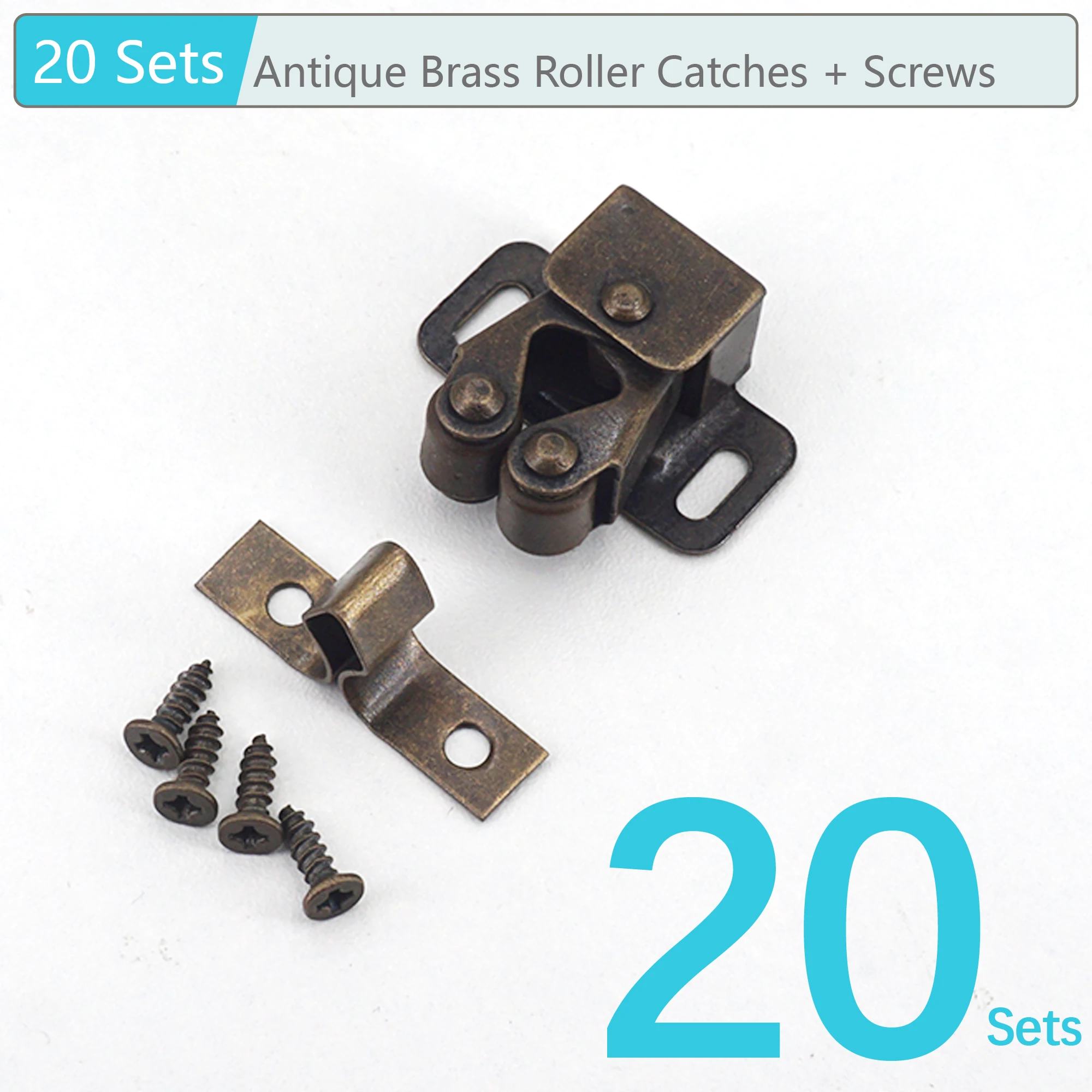 20 Set Antique Brass