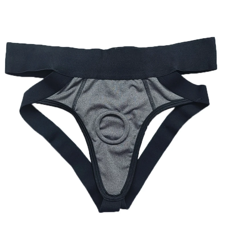 Strap on Harness Panties Underwear, Strap-on Strapless Harness Boxers Brief for Men Women, Unisex Strap On Harness Pants