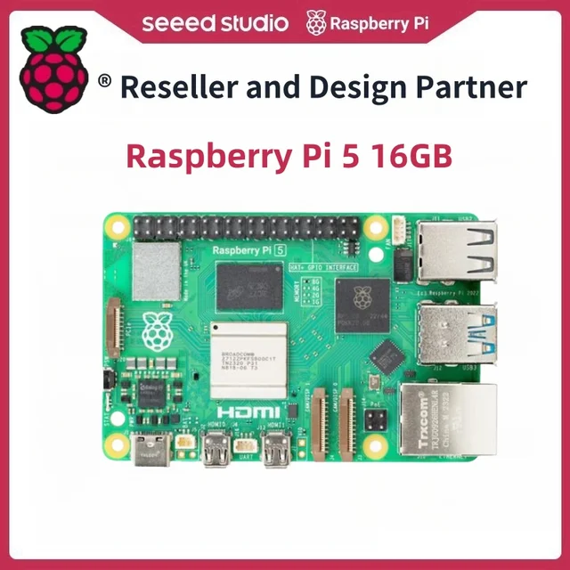 Raspberry Pi5 8GB 16GB 4GB 2GB Kit Laptop MIni PC Computer,2.4GHz