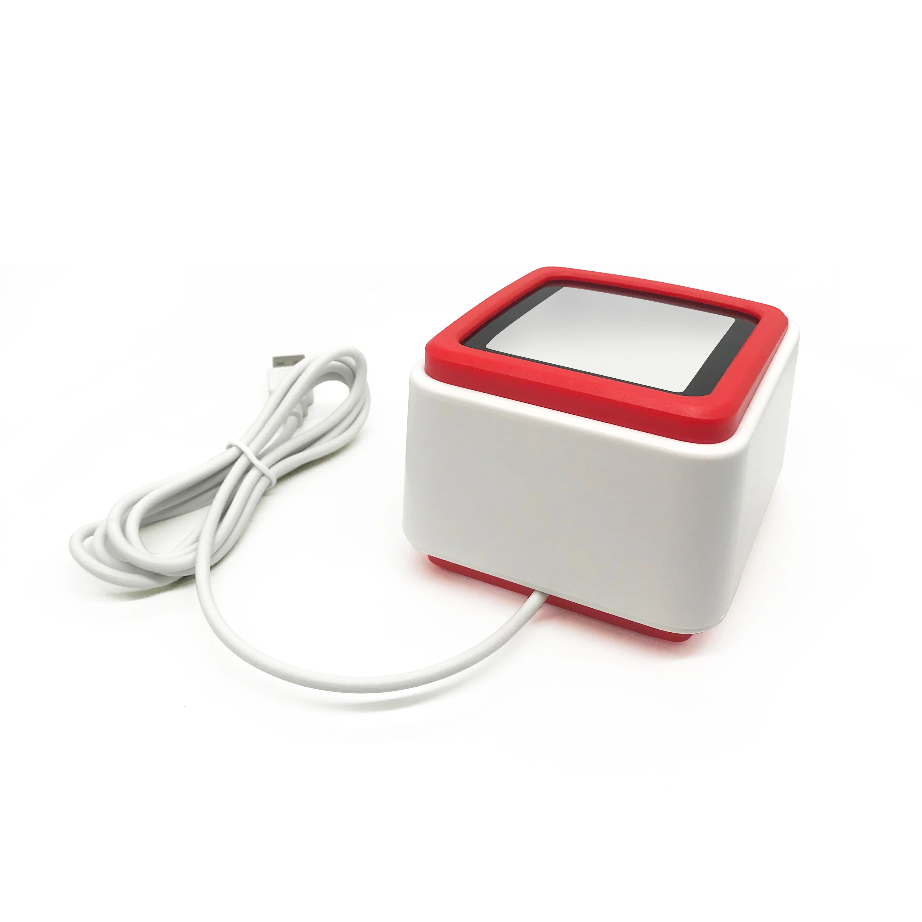 Teklead QR Code Desktop Barcode Scanner Wired USB Port 1D&2D Bar Code Reader No Need Driver