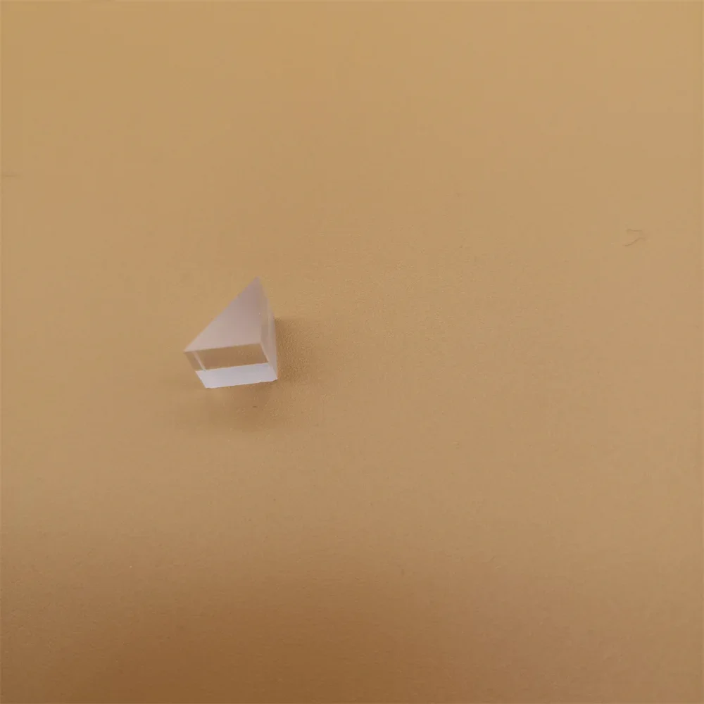 Optical Prisms Damaged Optical Glass Triangular Right Angle Prism Optics Light Science Optical Experiment Tools