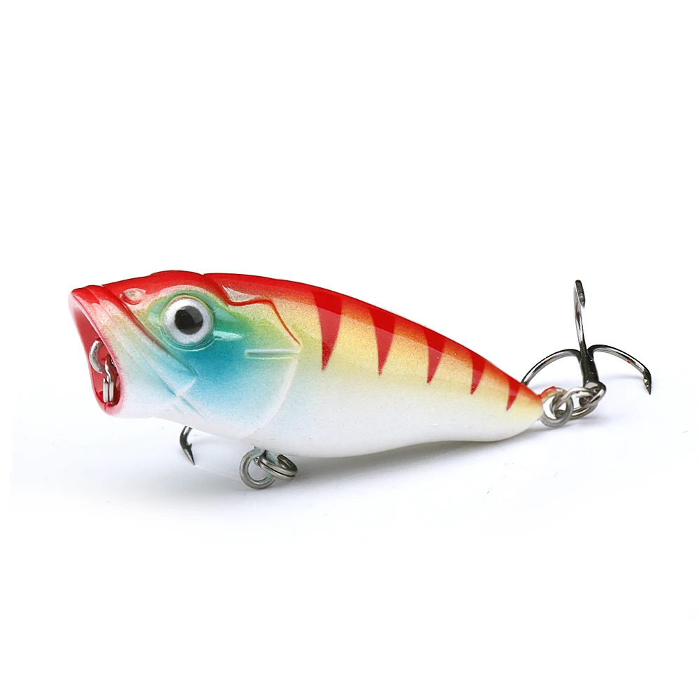 Baby Bass Popper Mini Fishing Lure 40mm 3.5g Topwater Artificial