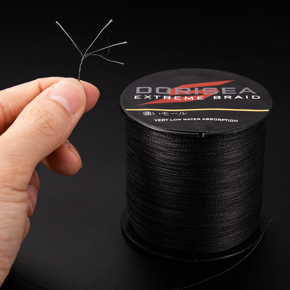 DORISEA 4 Strands 300M 6LB-100LB PE Extreme Braided Multifilament Fishing Line Wire Pesca 3