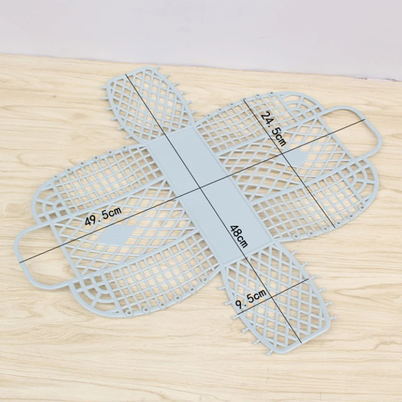 Shower caddy basket detachable shower basket plastic bath basket bathroom hollow wash storage