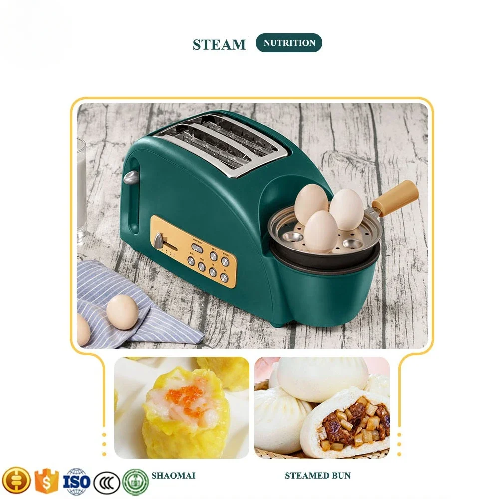 Popular Profession 2 In 1 Breakfast Combination (Kettle, Toaster, Coffee Maker) , 3 In 1 Breakfast Machine 6