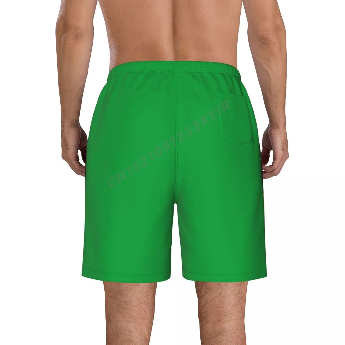 Summer Men\'s Jamaica Flag Beach Pants Shorts Surfing M-2XL Polyester Swimwear Running