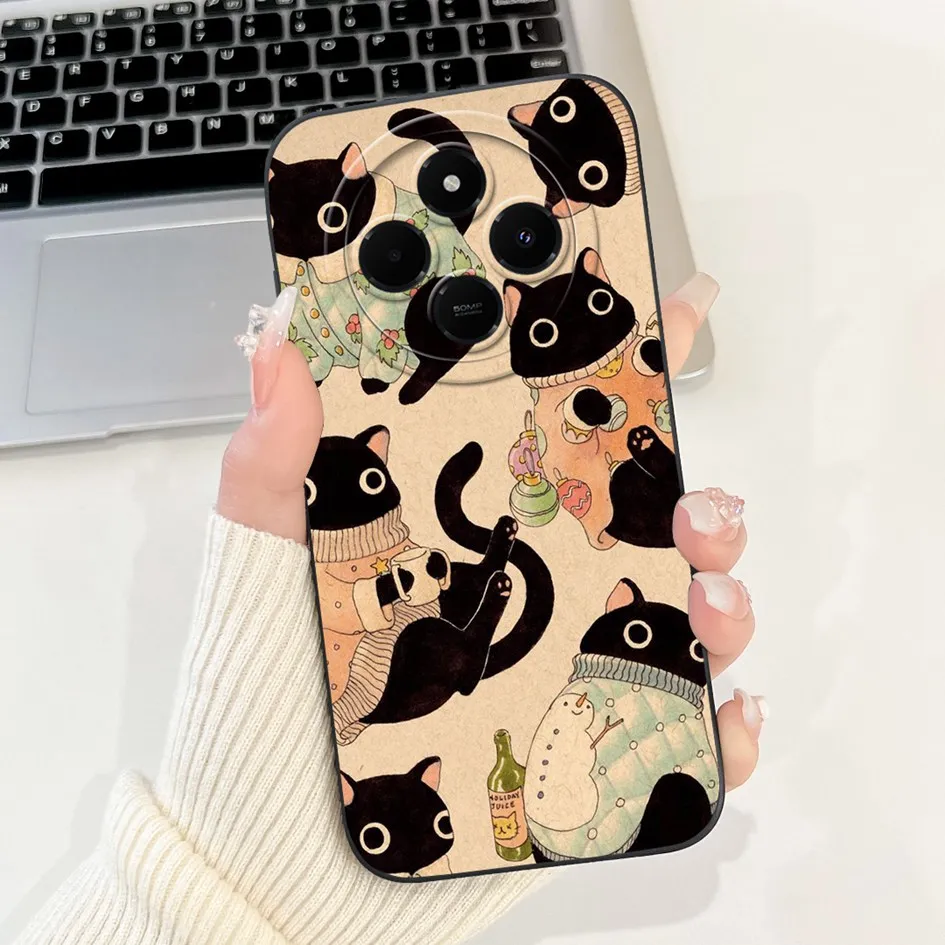 Lovely Panda Dinosaur Shockproof Silicone Soft TPU Back Cover Case