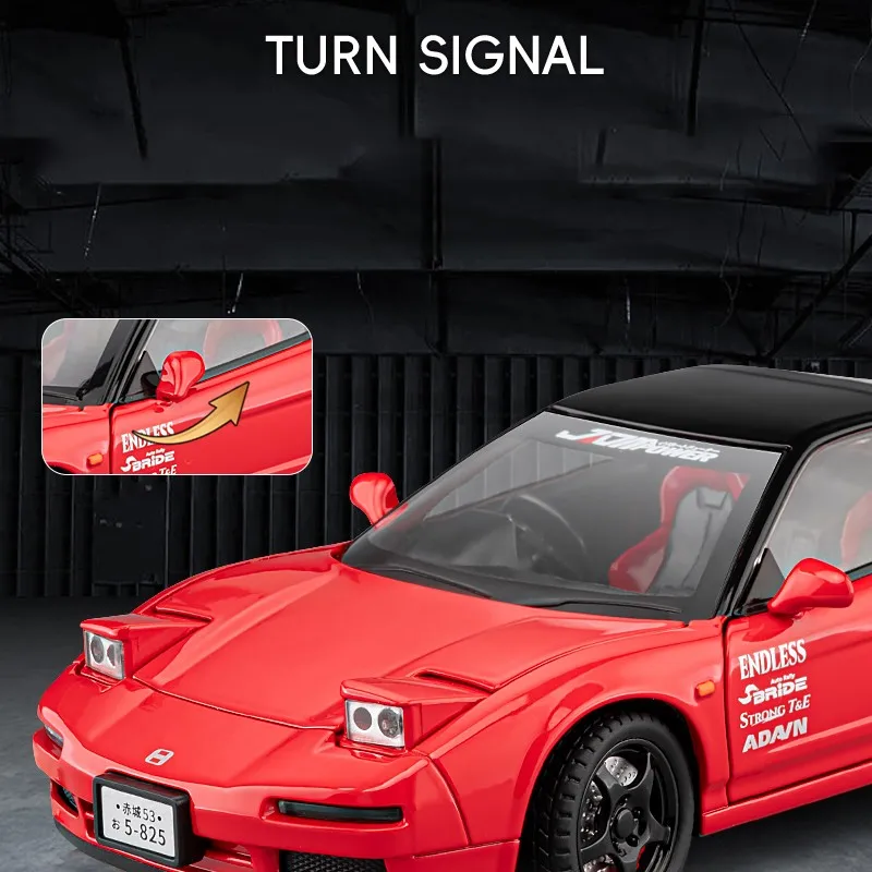 1/24 ホンダ NSX ミニカー ZoomOn 1/24 ホンダ NSX タイプS 2022 パースセット Z134