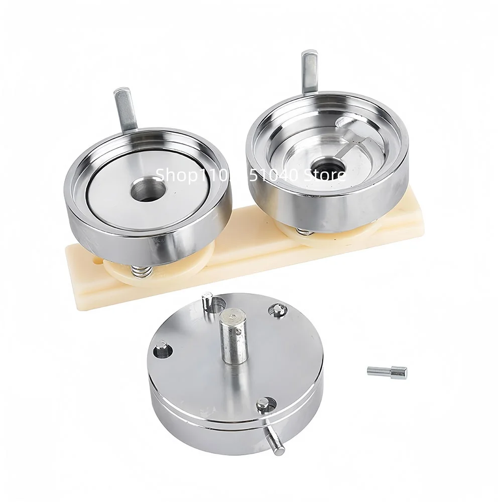 Penumatic Badge Making Machine for 25/32/37/44/50/56/58/75MM Badge Maker Pin Button Press Cutter Making Machine Including mold
