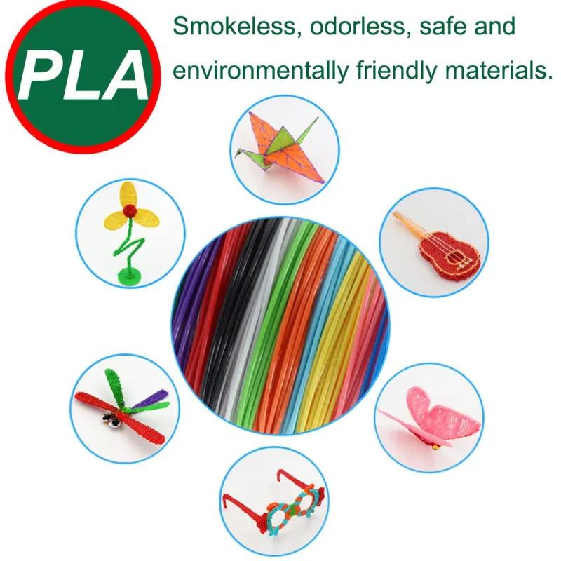 3d Printing Pen 3d Pen Set For Kids With Power Supply Pla Filament Travel Case Birthday Christmas Gift