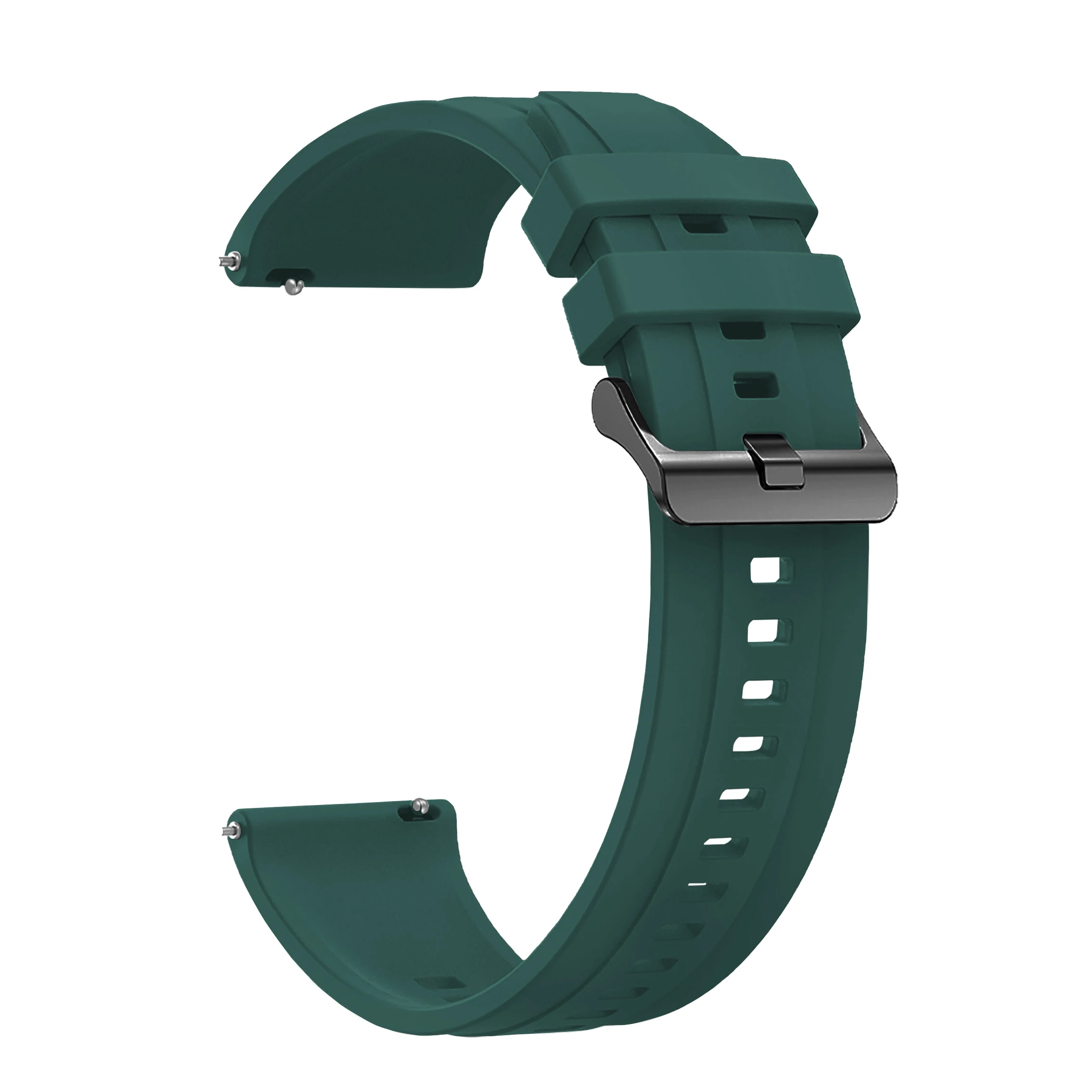 Official Sport Breathable Silicone Watch Band – Premium 22mm Strap