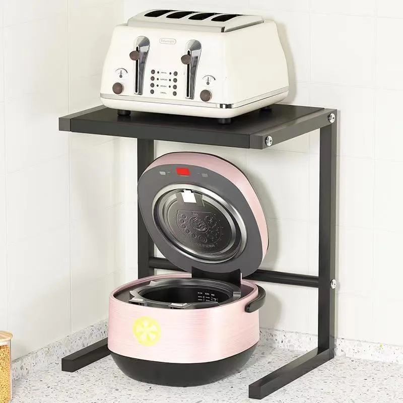 2PCS Kitchen Organizer Suitable for Micro-waveoven,Air Fryer and Electric Cooker etc,Spice Storage Rack Versatile Storage Shelf 6