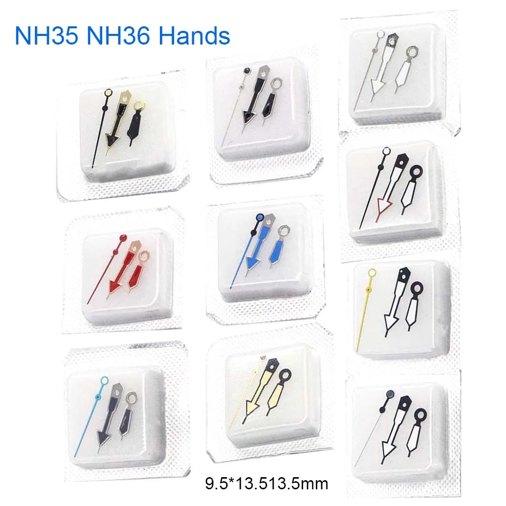 ReplacementWatchHandsforNH35NH36MovementModifiedHand3Pins