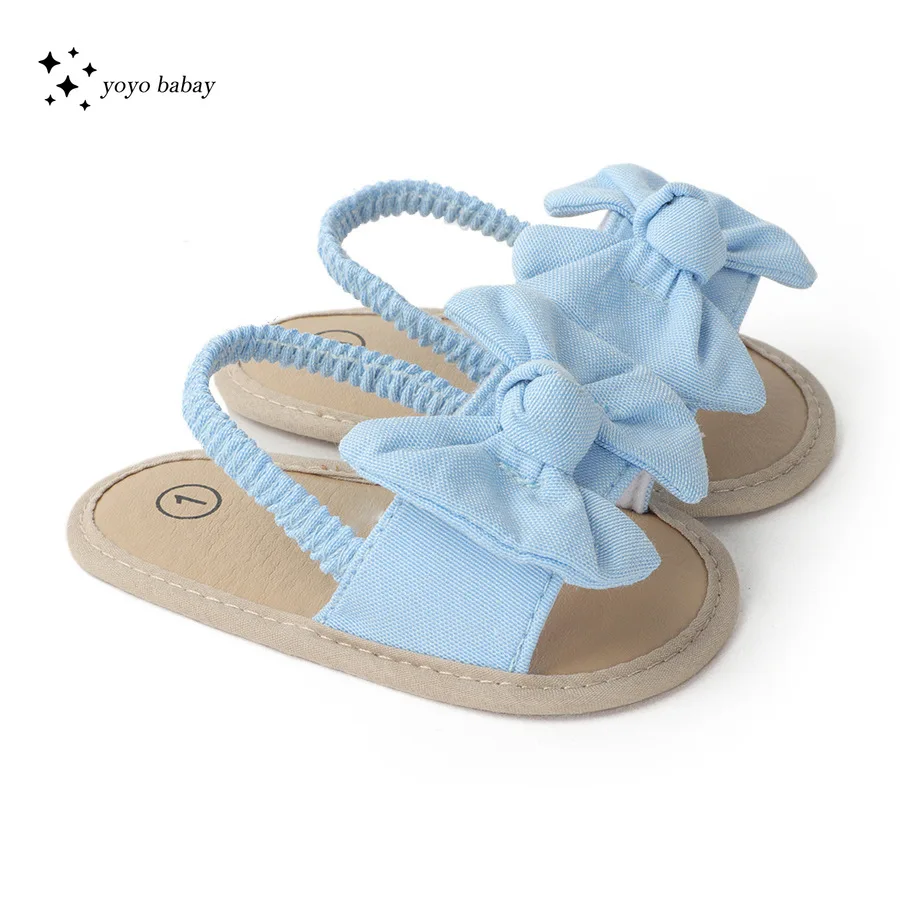 Baby Girl Boy Sandals Newborn Toddler First Walkers Shoes Summer Butterfly Beach Flat Sandals 4 Colors baby shoes boy