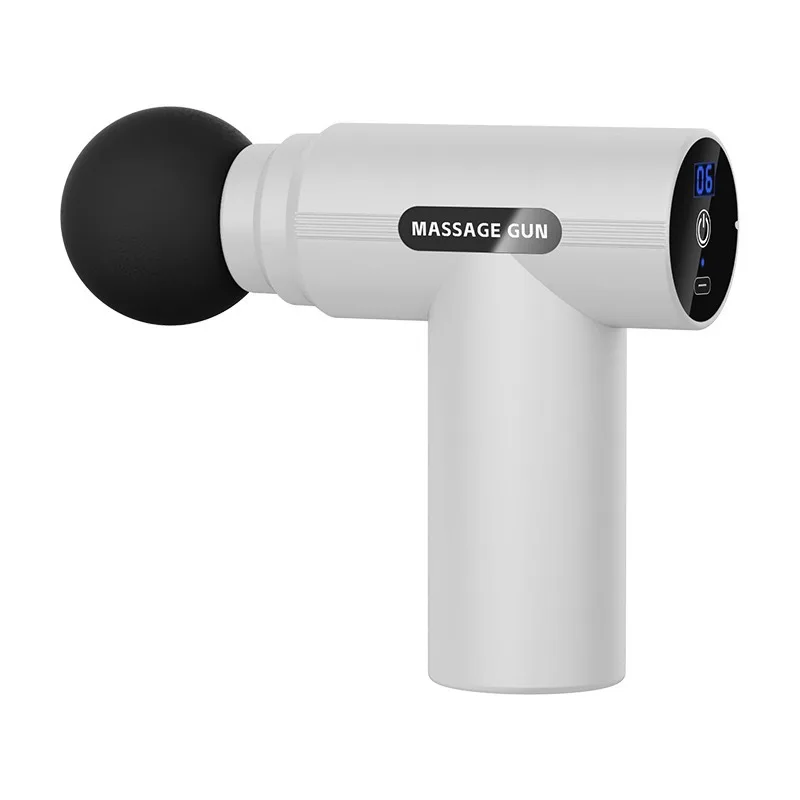 USB Mini Electric Percussion Massage Gun Deep Tissue Body Massager for Neck Back Shoulder - Fitness Muscle Relaxation Tool