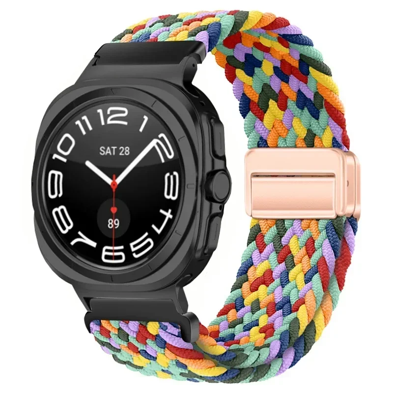 Nylon Braided Magnetic Bracelet Wristband