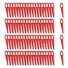80 Pcs 8.3CM Plastic Grass Trimmer Blade Replacement Blades Lawn Mower Blades For  Einhell Lawn Mower 1