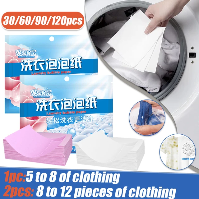 Detergente para ropa interior para niños, 30 piezas, jabón concentrado en  polvo, lavadora - AliExpress