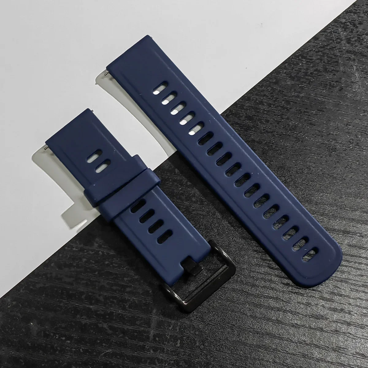 حزام رجالي من السيليكون الناعم، حزام زر أسود قابل...