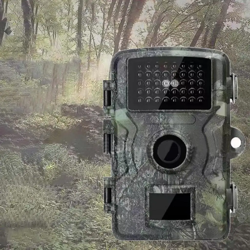 Caméra trail infrarouge HD étanche avec détection de mouvement pour surveillance de ferme et monitoring extérieur