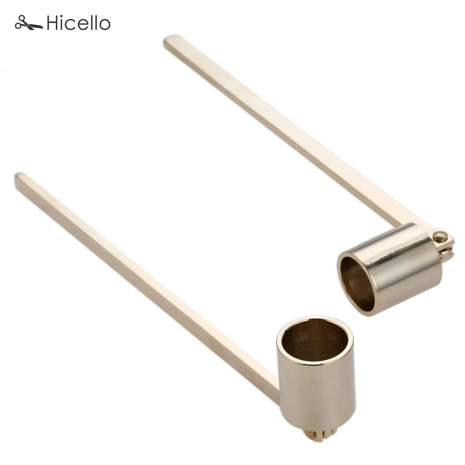 Stainless Steel Candle Snuffer Flame wick tool oil lamp dipper Extinguish Trimmer cutter 19cm put off Rose Gold Black Silve candle wick trimmer candle snuffer