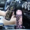 780ML Large Capacity Sports Transparent Water Bottle Leakproof Flower Plastic Drinking Bottles Outdoor Cycling Hiking Gym Jugs 3